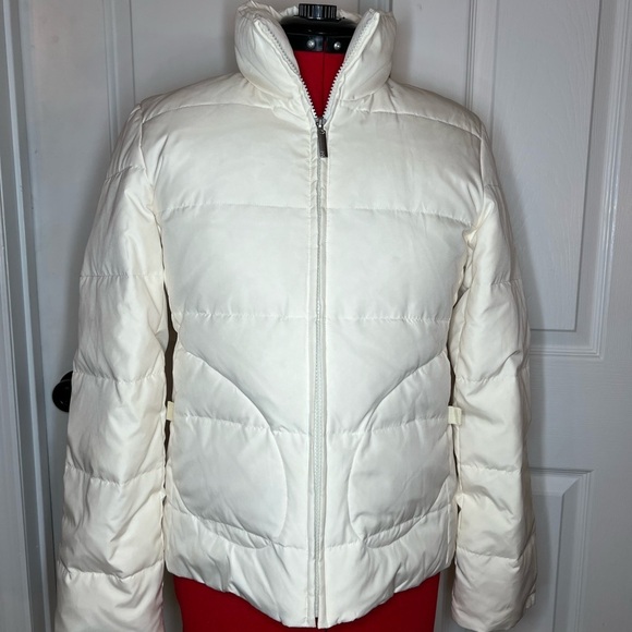 New York & Company Jackets & Blazers - New York & Company Down Feather Filled Puffer Jacket Off White Womens Small.